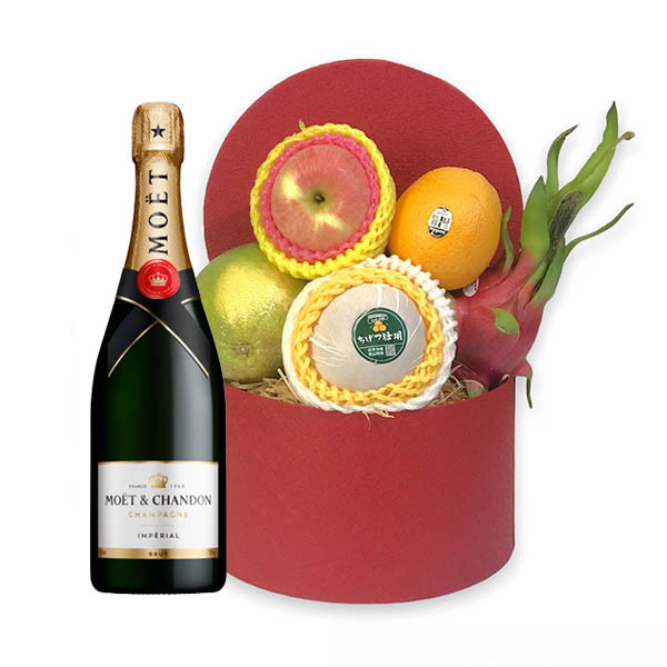 THE GIFT Moet Luxury Mid-Autumn Festival Fruit Hamper