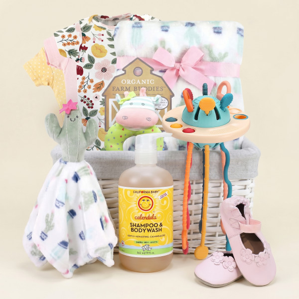 Colorful Sensory & Play Baby Hamper