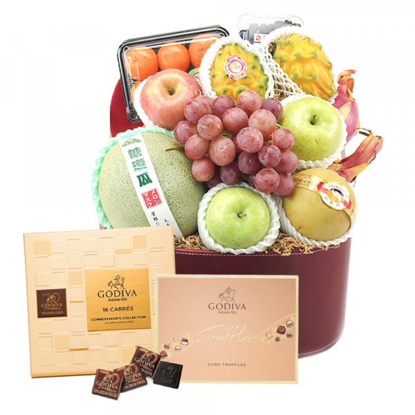 THE GIFT 禮譽Godiva 松露朱古力中秋果籃